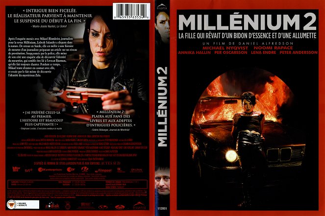 Millennium 2: A Rapariga que Sonhava com uma Lata de Gasolina e um Fósforo - Capas