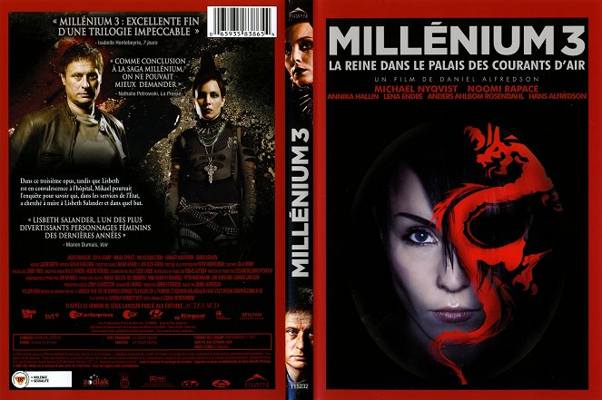 Millennium 3. – A kártyavár összedől - Borítók