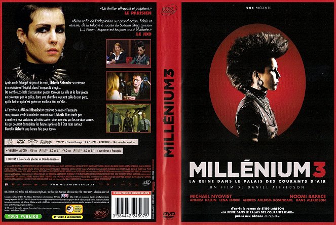 Millennium 3. – A kártyavár összedől - Borítók