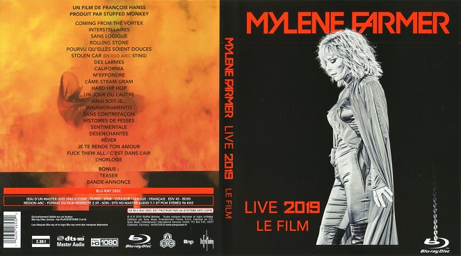 Mylène Farmer 2019 - Le film - Okładki