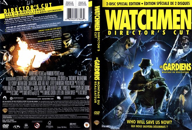 Watchmen - Carátulas