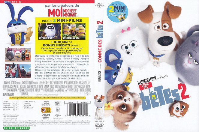 The Secret Life of Pets 2 - Covers
