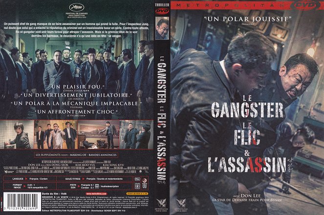Le Gangster, le flic & l'assassin - Couvertures