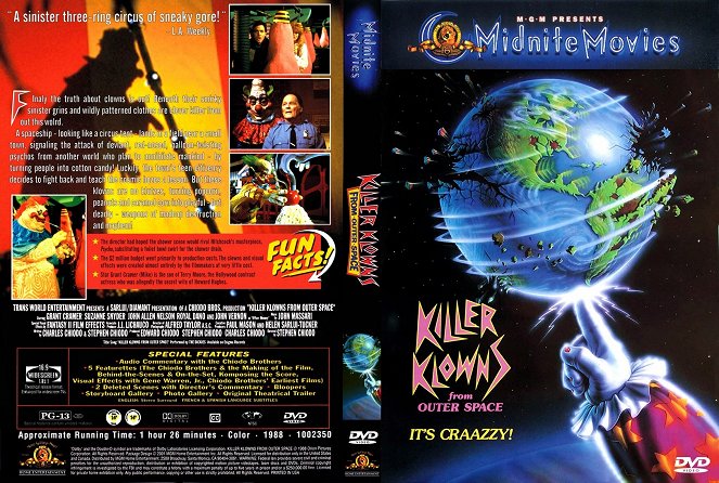 Killer Klowns from Outer Space - Covers