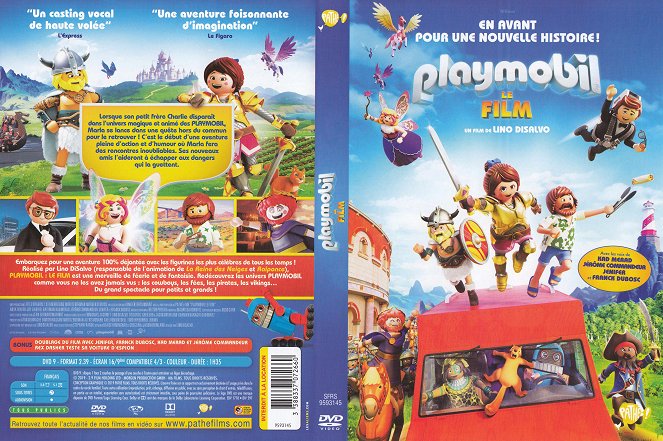 Playmobil: La película - Carátulas