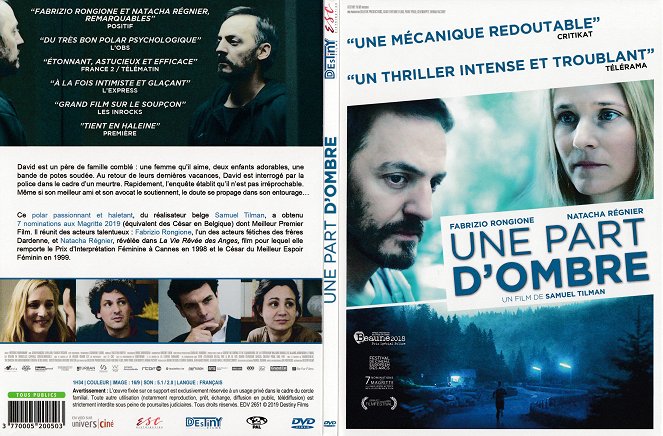 Une part d'ombre - Covers