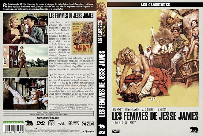Jesse James' Women - Capas