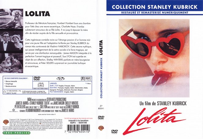 Lolita - Borítók