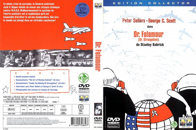 Dr. Strangelove or: How I Learned to Stop Worrying and Love the Bomb - Covers