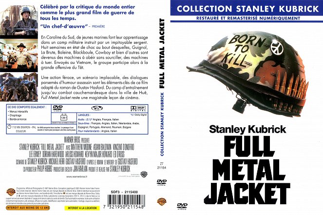 Full Metal Jacket - Couvertures