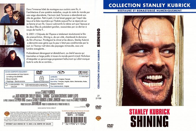 Shining - Couvertures