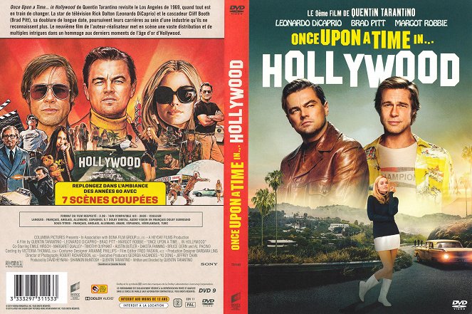 Once Upon a Time… in Hollywood - Couvertures