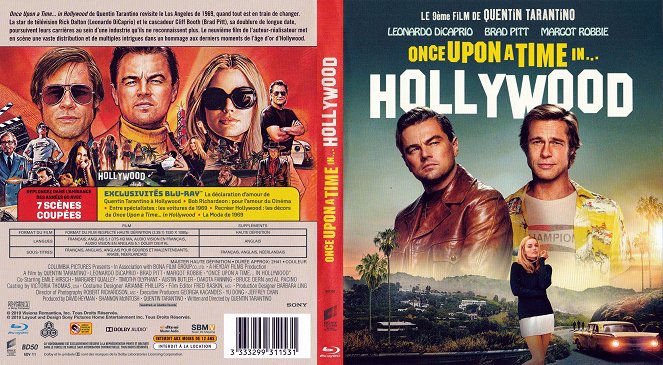 Once Upon a Time… in Hollywood - Couvertures
