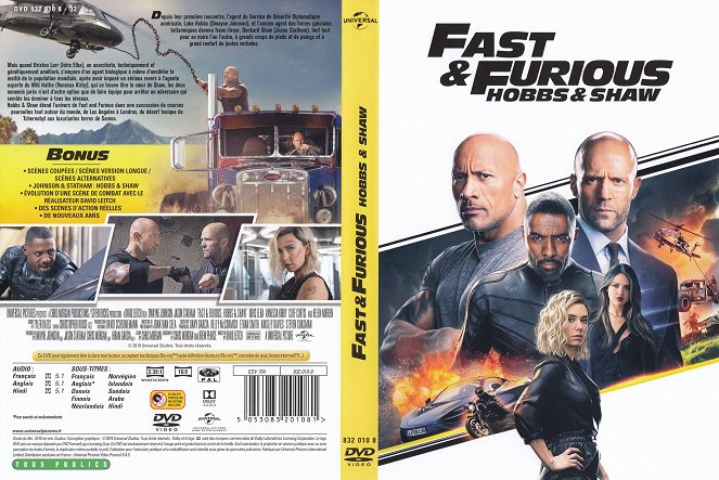 Fast & Furious Presents: Hobbs & Shaw - Covers