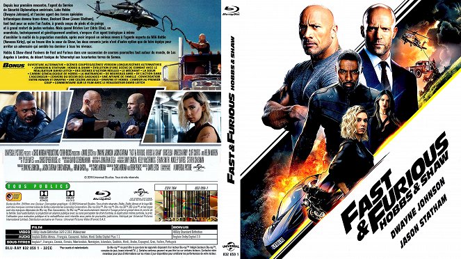 Fast & Furious : Hobbs & Shaw - Couvertures