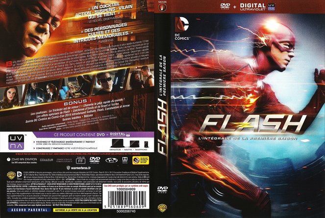 Flash - Season 1 - Okładki