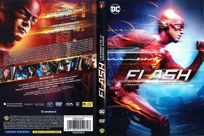 Flash - A Villám - Season 1 - Borítók