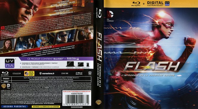 Flash - A Villám - Season 1 - Borítók