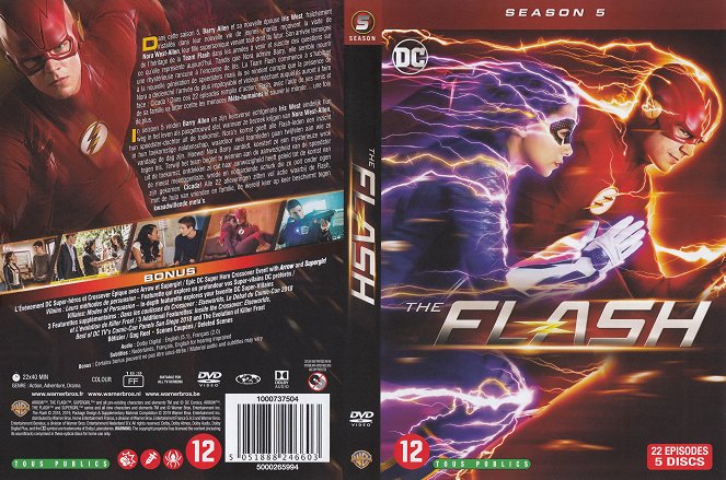 Flash - Season 5 - Okładki