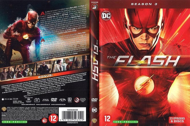 The Flash - Season 3 - Carátulas