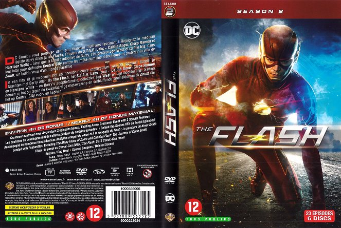 The Flash - Season 2 - Carátulas