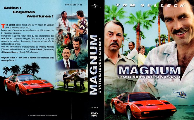 Magnum - Season 4 - Okładki