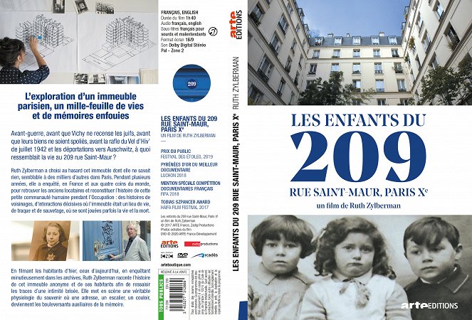 Les Enfants du 209 rue Saint-Maur Paris Xe - Couvertures