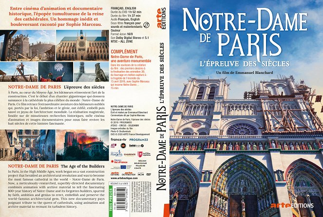The Age of the Builders: Notre Dame de Paris - Covers