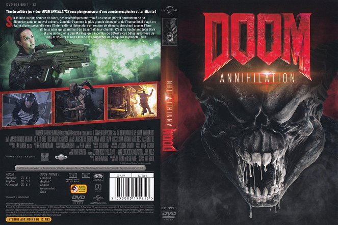 Doom: Annihilation - Capas