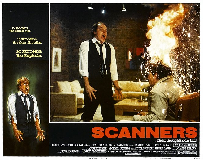 Scanners - Lobby Cards - Michael Ironside