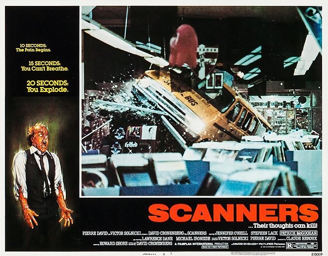 Scanners - Lobby Cards