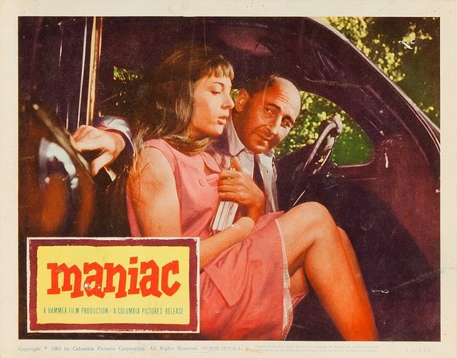 Maniac - Lobby Cards - Liliane Brousse, Arnold Diamond