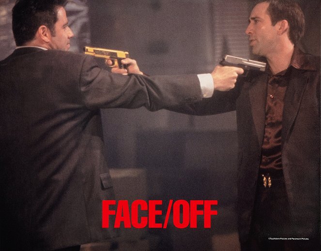 Cara a cara - Fotocromos - John Travolta, Nicolas Cage