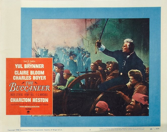 The Buccaneer - Lobby Cards