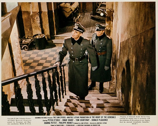 The Night of the Generals - Lobby Cards