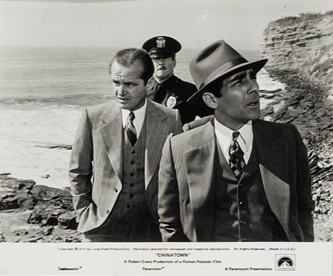 Chinatown - Cartes de lobby - Jack Nicholson, Lee de Broux, Perry Lopez