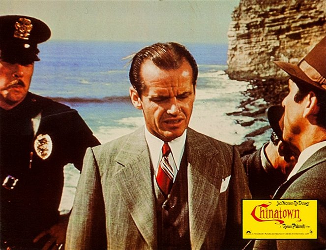 Chinatown - Lobby Cards - Lee de Broux, Jack Nicholson, Perry Lopez