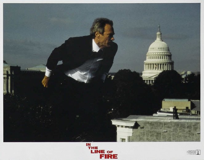In the Line of Fire - Die zweite Chance - Lobbykarten - Clint Eastwood