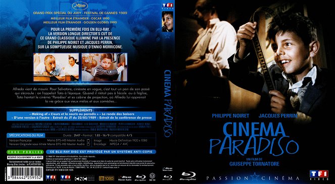 Nuevo Cinema Paradiso - Carátulas