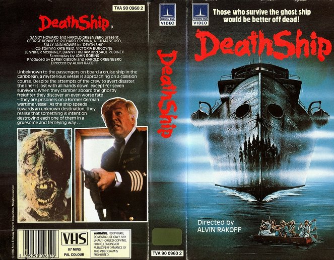 Death Ship - Okładki
