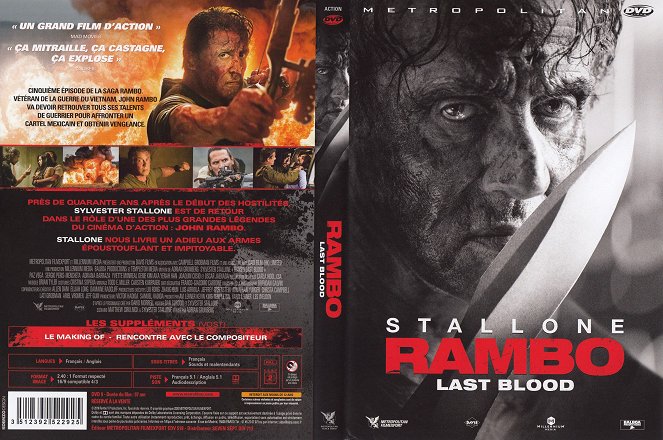 Rambo : Last Blood - Couvertures