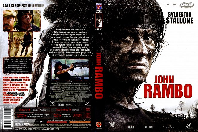 John Rambo - Carátulas