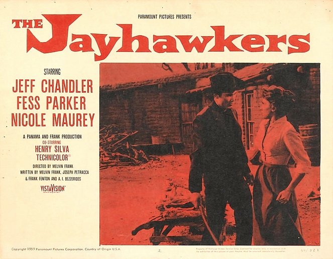 The Jayhawkers - Lobby Cards