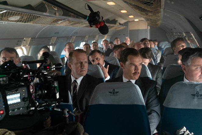 Hra špionů - Z natáčení - Benedict Cumberbatch
