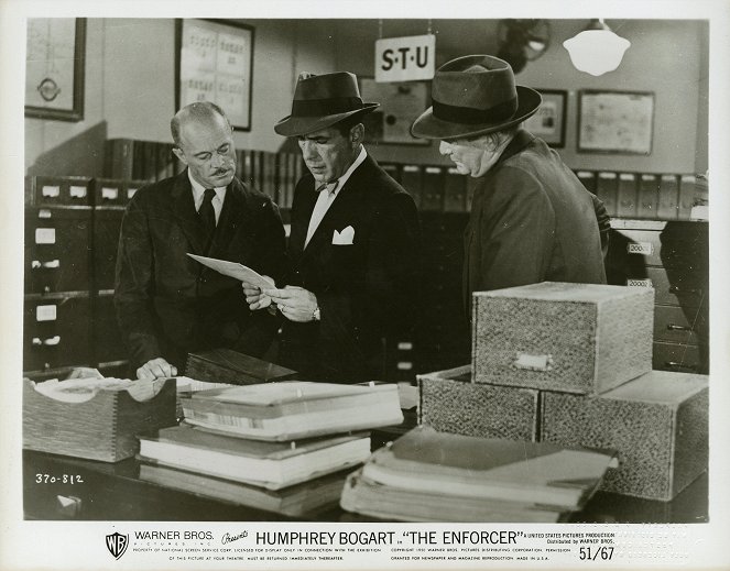 Misdaad op bestelling - Lobbykaarten - Humphrey Bogart