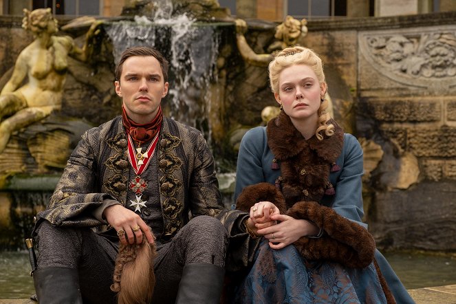 The Great - Meatballs at the Dacha - Photos - Nicholas Hoult, Elle Fanning