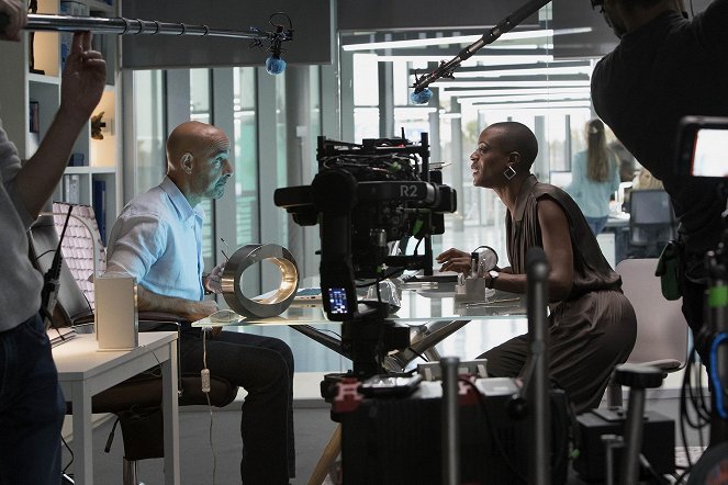 La fortuna - De filmagens - Stanley Tucci, T'Nia Miller