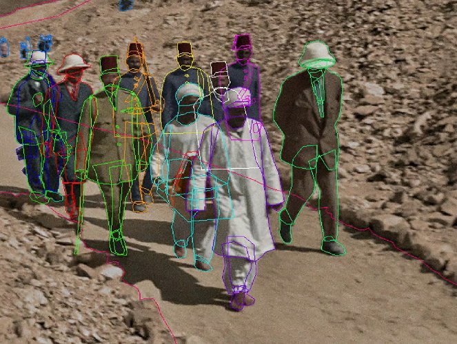 Tutankhamon színesben - Filmfotók
