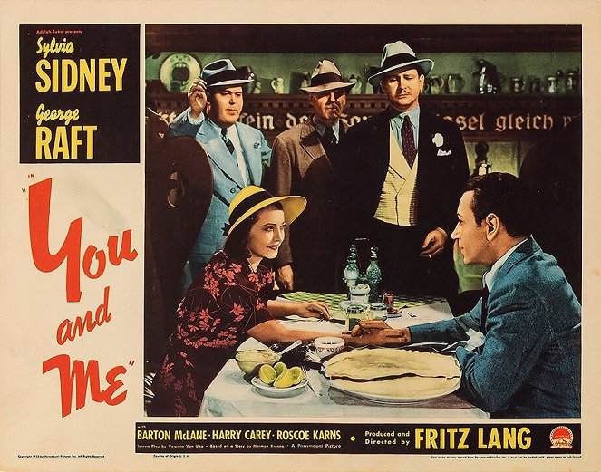You and Me - Fotocromos - Sylvia Sidney, George Raft