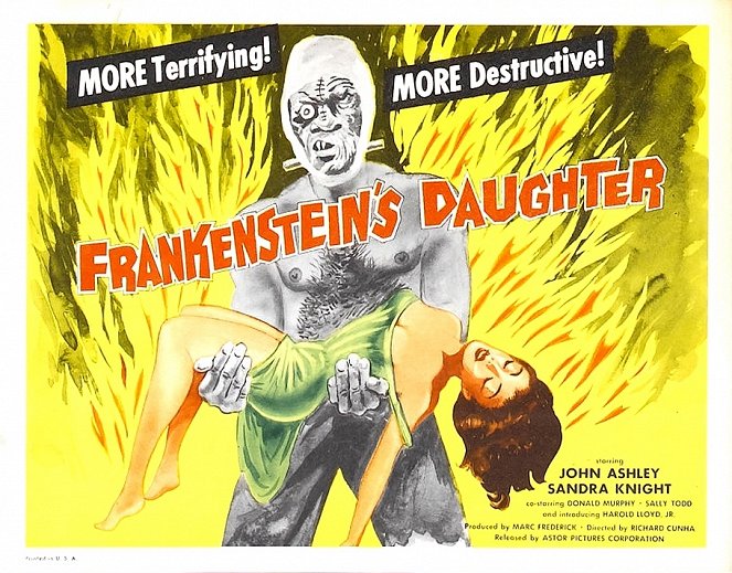 La hija de Frankenstein - Fotocromos